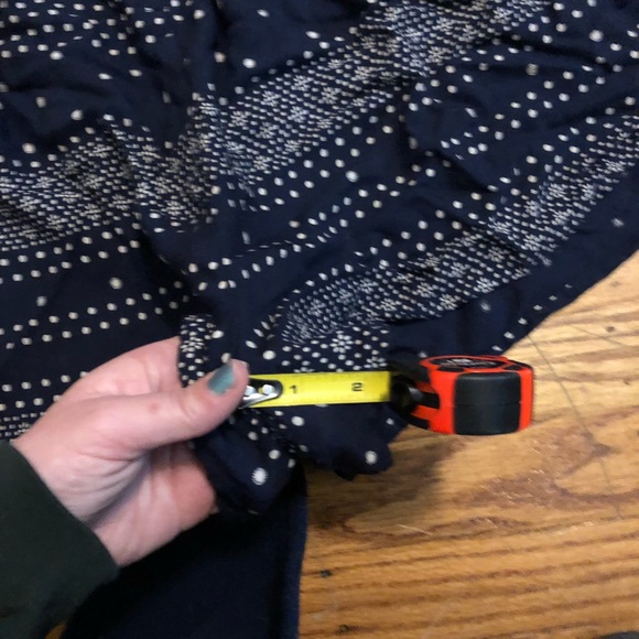 Navy blue patterned romper - Picture 5 of 6